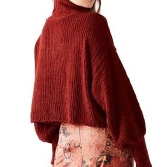 Free People Sweater | Be Yours Cowl Neck Pullover Sweater - Picture 5 of 15